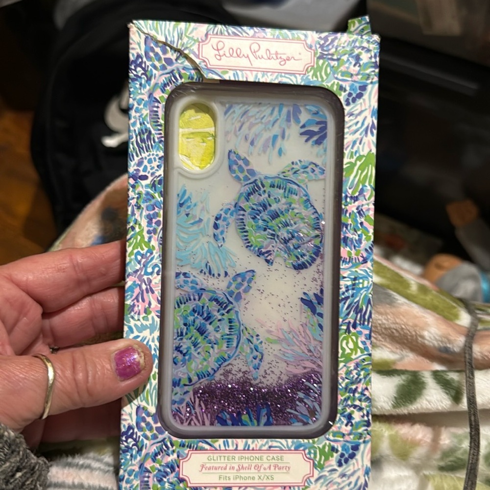 Lilly Pulitzer Vibrant Phone Case (Turtle)